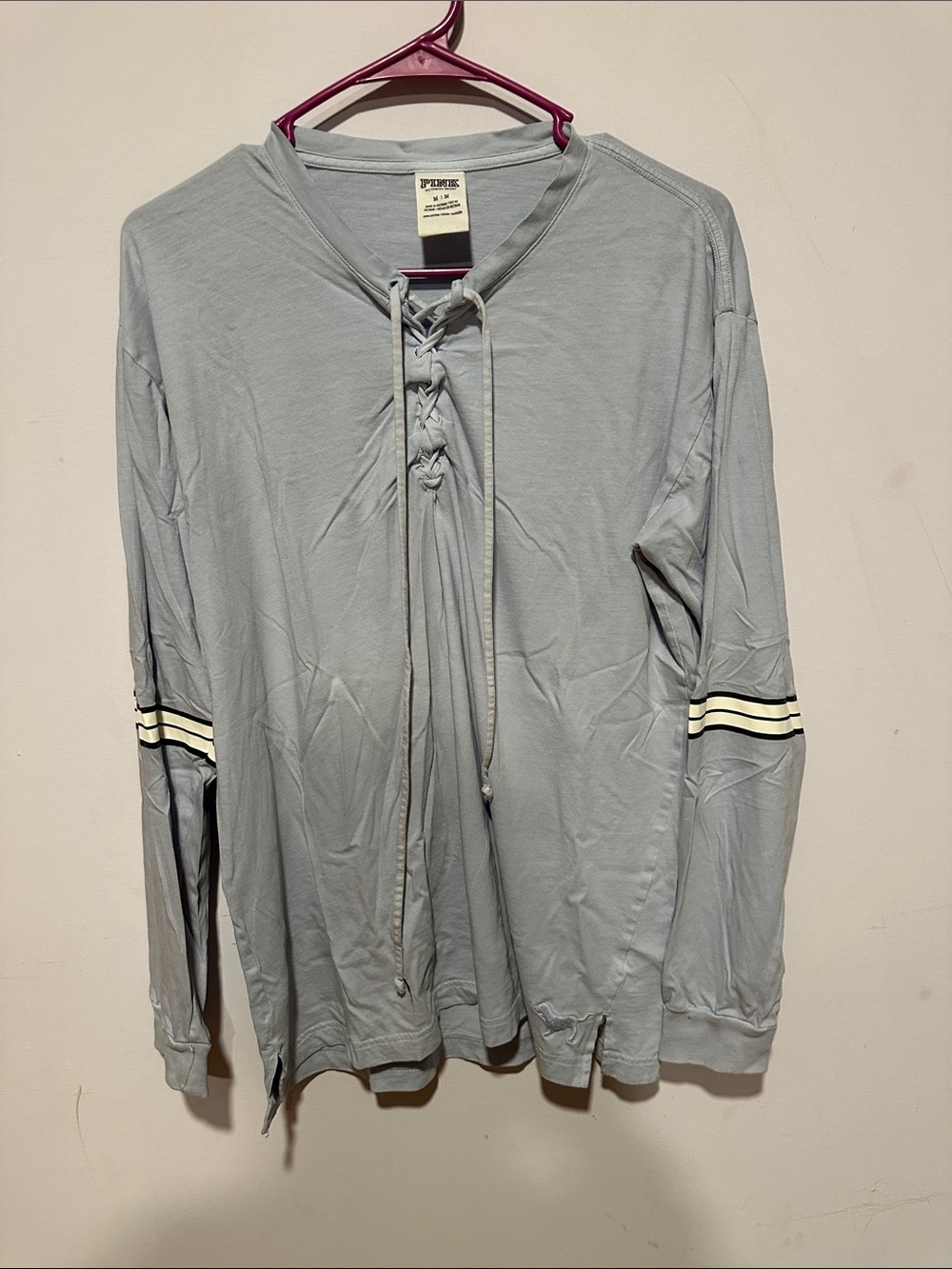 Pink oversized long sleeve
